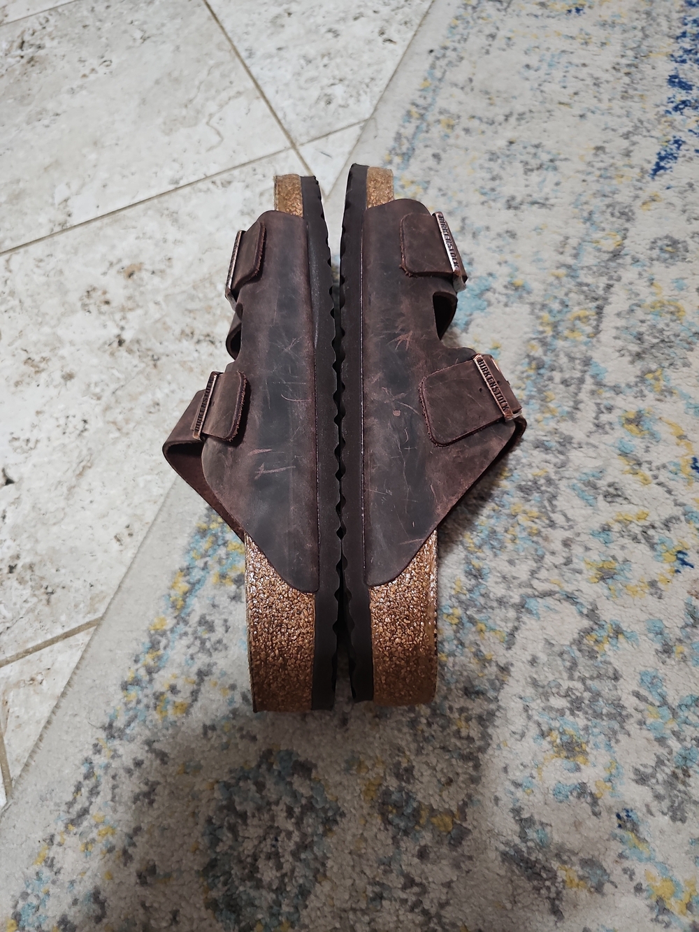 Birkenstock Soft Footbed Sandals Size 44/M11 - Picture 8 of 11